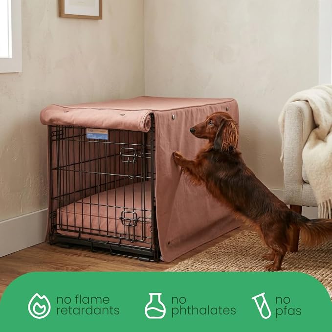 Molly Mutt Kyoto Dog Crate Cover, GOTS-Certified 100% Organic Cotton Canvas Cover for Dog or Puppy Kennel and Cage, Washable, Free of Harmful Chemicals, X-Large, Fits 42"x28"x31" Crate - Image 6