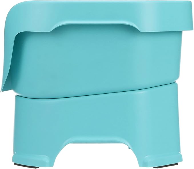 Neater Pet Brands Neater Feeder Deluxe Mess Proof Dog Bowls Elevated for Medium Dogs 19-40 lbs, Made in USA, No Spill Raised Dog Food Bowl Stand Feeding Station, Food and Water Bowl Set, Aquamarine - Image 9
