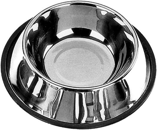 Nobby Stainless Steel Anti Slip Bowl, 1.80 Litre, 21 cm by Nobby