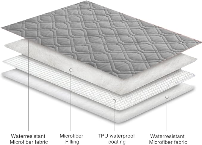 Ameritex Waterproof Blanket Reversible Dog Bed Cover Pet Blanket for Furniture Bed Couch Sofa - Image 6