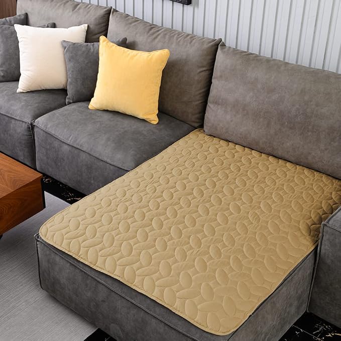 Ameritex Pet Bed Cover Dog Bed Blanket for Sofa and Furniture Waterproof New Pattern Design (40x50 Inch, Sand) by Ameritex