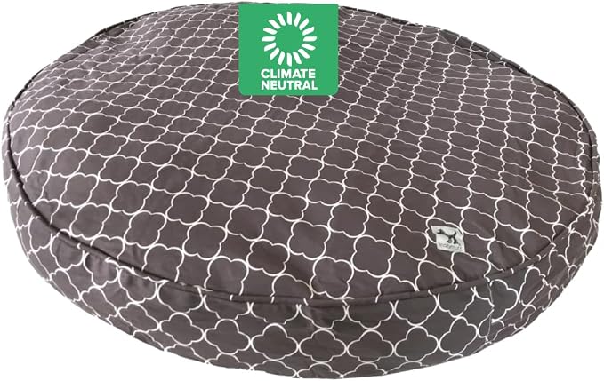 Molly Mutt Medium to Large Dog Bed Cover - Clark Gable Print - Measures 36” x 5’’ - 100% Cotton - Durable - Breathable - Sustainable - Machine Washable Dog Bed Cover by MollyMutt