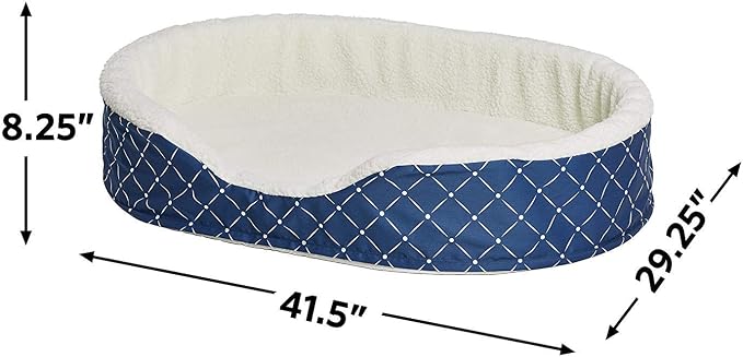 MidWest Homes for Pets CU43BLD Orthopedic Cradle Pet Bed for Dogs & Cats, Large - Image 2