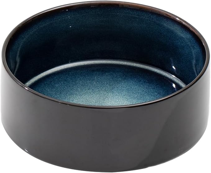 Havniva Ceramic Dog Bowls, Dog Food and Water Bowl Set, Dog Water Bowl | 8.3” Ceramic Dog Food Bowls with Non-Slip Rubber Base, Large Capacity, Dog Feeding Bowls for Large Dogs by Havniva