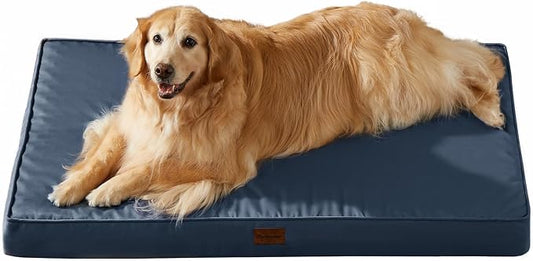 BFPETHOME Outdoor Waterproof Dog Bed for Large Dogs, Washable Cover, 54" | Outdoor & Indoor Use, Waterproof, For Medium, Large, Extra Large Dogs, Orthopedic, Egg Crate Foam, Up to 130 lbs by BFPETHOME