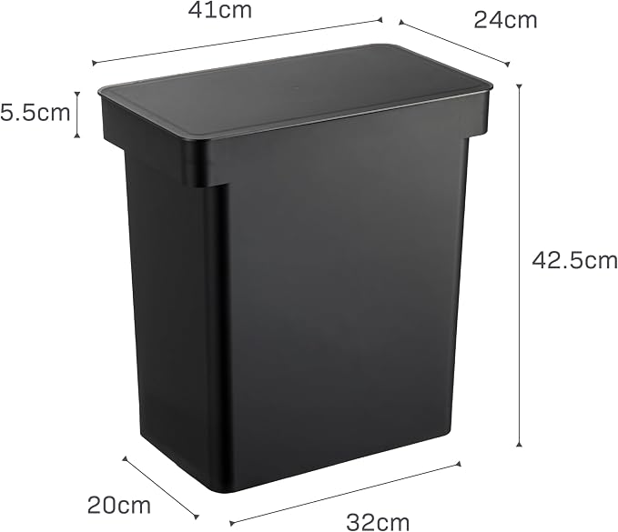 YAMAZAKI Home Tower Airtight Pet Food Storage Container - Cat And Dog Food Holder Bin With Transparent Lid And Handle - Extra Large - Polypropylene - 6.6 Gallons, 25 Liters - Image 9