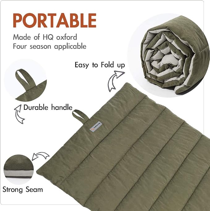 CHEERHUNTING Outdoor Dog Bed, Waterproof, Washable, Large Size, Durable, Water Resistant, Portable and Camping Travel Pet Mat - Image 3