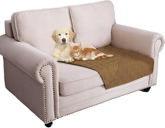 Ameritex Waterproof Dog Bed Cover Pet Blanket for Furniture Bed Couch Sofa Reversible by Ameritex