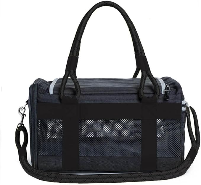 Mr. Peanut's WanderWell Series 3 in 1 Airline Compliant Soft Sided Pet Carrier and Car Seat (Deja Blue)