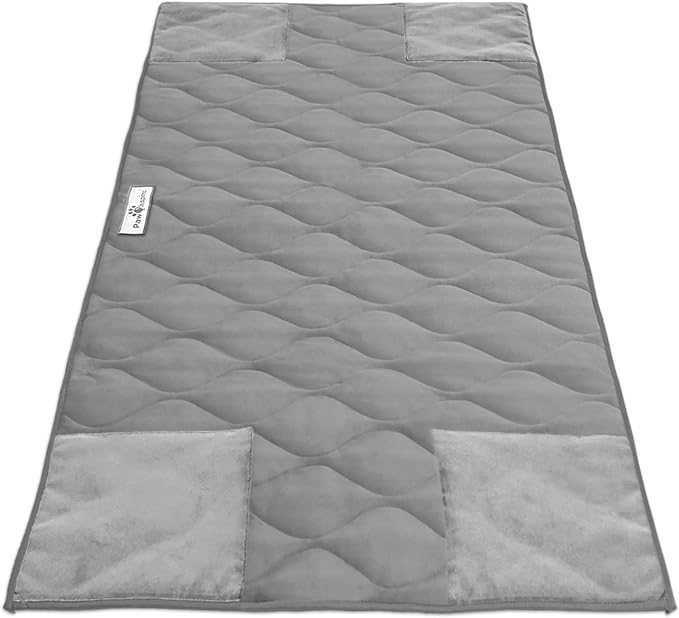 Paw Inspired PopCorner Washable Fleece Cage Liners, Midwest, Gray | Reinforced Corners, Super Absorbent Mat, Bedding, Waterproof Bottom, Guinea Pigs, Ferrets, Rabbits, Hamsters, Small Animals by HOME