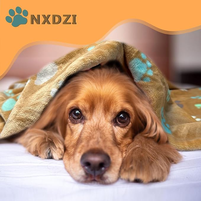 Dog Blankets for Medium Large Dogs Washable, 3 Pack Pet Blanket Washable 41" x 31", Fuzzy Soft Puppy Throw Cover for Kennel Crate Bed - Image 6