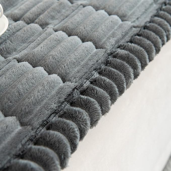 Pet Couch Covers Protector for Dogs Sofa Slipcovers Washable Cushion Cover | Non slip,scratch-proof furniture protector fits I-shape armchair,loveseat,recliner,sectional sofa pads(dark grey,27in*47in) - Image 3