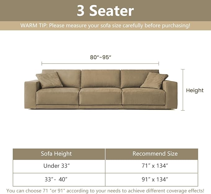 MYSKY HOME Boho Couch Cover Navy Sofa Covers with Tassel Farmhouse Sofa Slipcover Simple Couch Protector for Dogs Chenille Sectional Couch Covers L Shaped Couch Cushion Covers, 91"x 134" - Image 5