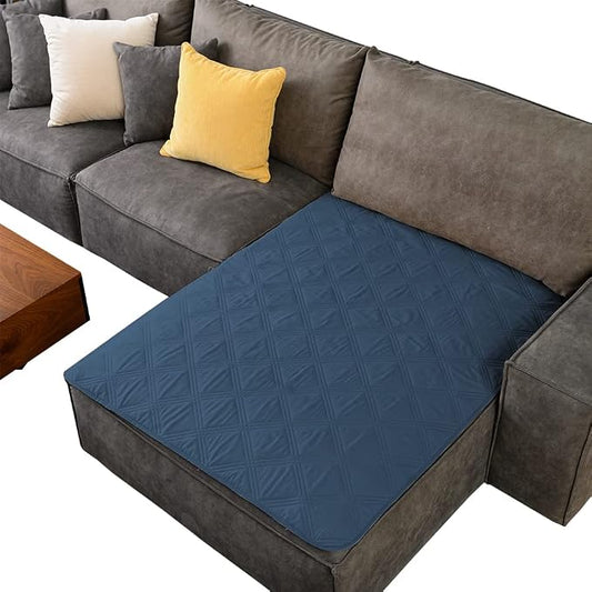 Ameritex Waterproof Dog Bed Cover Pet Blanket with Anti-Slip Back for Furniture Bed Couch Sofa (40x50 Inch (Pack of 1), Navyblue) by Ameritex