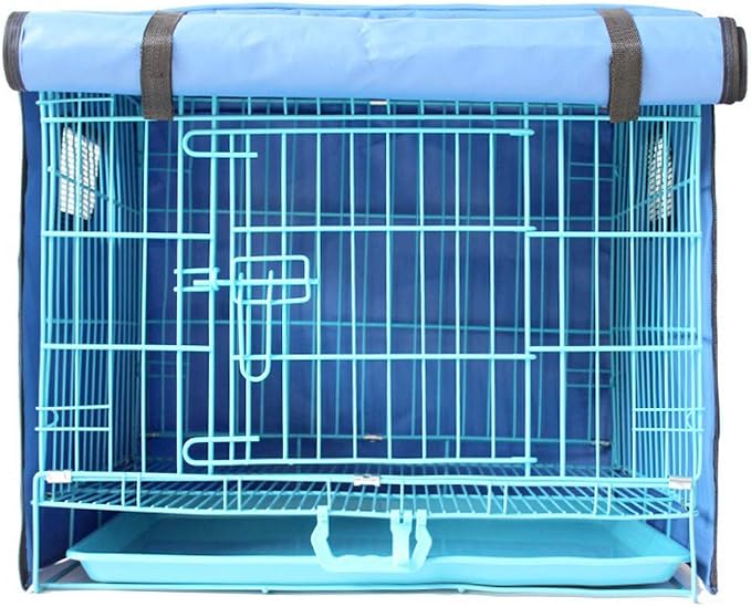 Dog Crate Cover for Wire Crates,Fits Most Dog Crates,Windproof Water-Resistant Oxford Pet Kennel Covers, Provided for Wire Crate Indoor Outdoor Protection,Easy to Put On, Take Off - Image 2