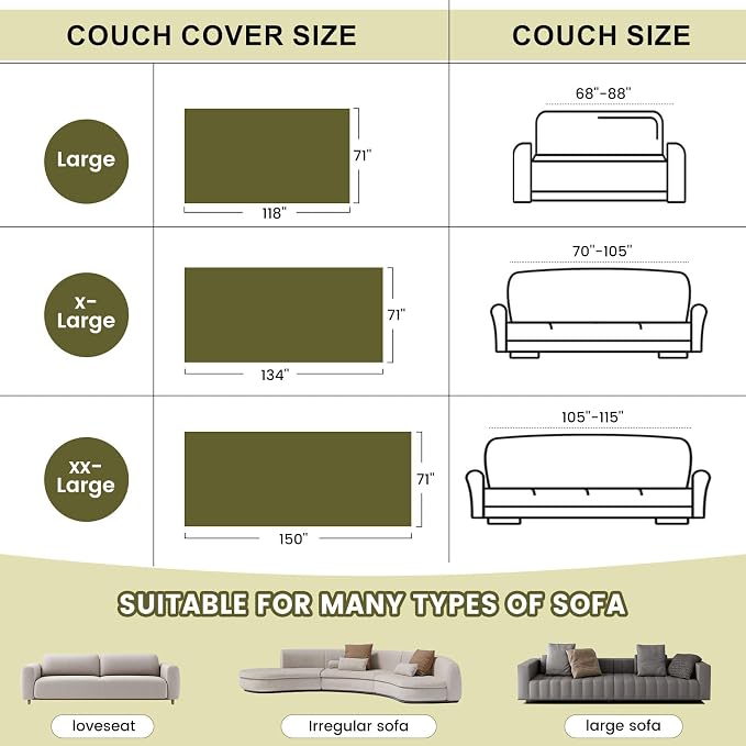 STACYPIK Black Geometric Couch Cover for Dogs Boho Dark Green Chenille Sectional Sofa Cover Non Slip Soft Tassles Couch Protector for 3 Cushion Couch Multi-Use Loveseat Throw Blanket for Pets-71X150IN - Image 7