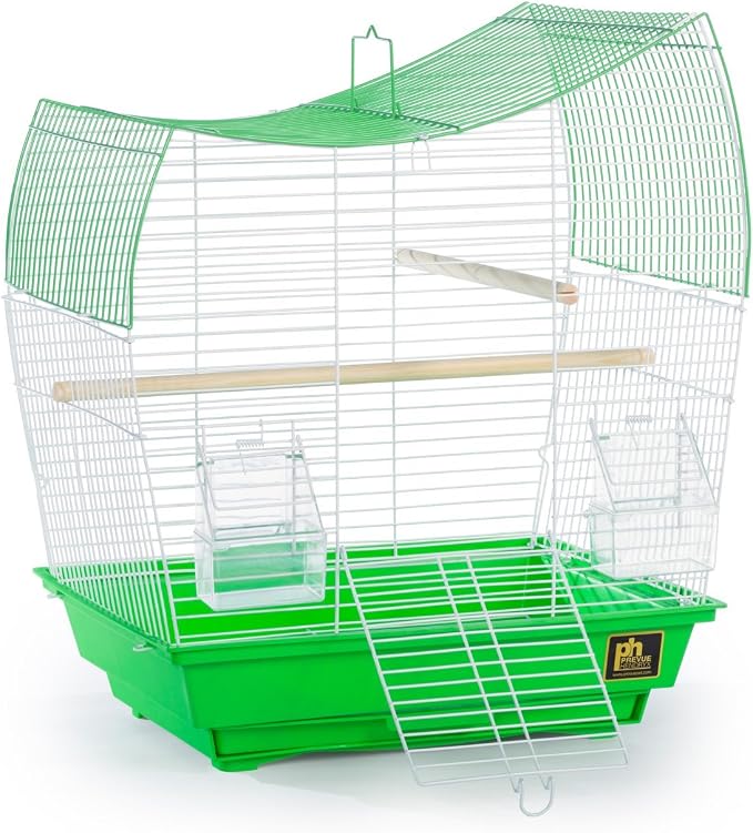 Prevue Pet Products South Beach Wave Top Bird Cage, Lime Green (SP50081) - Image 2