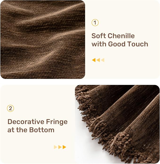 2 Pieces Sectional Couch Covers L Shaped Cover XXXL Coffee | Thick Washable Fabric for L Shaped Sectional Sofa, Anti-Pet Hair, Stain & Wear Resistant, Easy Care & Installation - Image 7