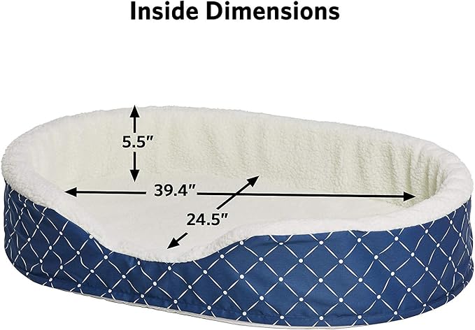 MidWest Homes for Pets CU43BLD Orthopedic Cradle Pet Bed for Dogs & Cats, Large - Image 3