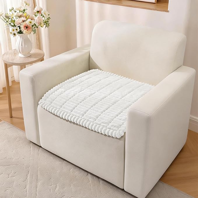 Couch Cover for Dogs,Washable Non-Slip Pet Friendly Sofa Protector | Thick Flannel Sofa Cover,Nonslip, Washable,Anti-Pilling,Pet Friendly,for Dogs & Cats,Cozy Protect Against Fur,27.6" x 27.6" by YSTELLAA