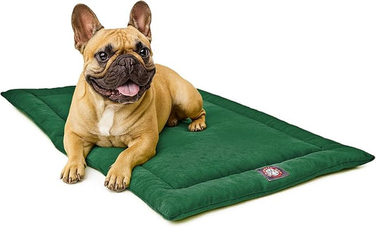 Majestic Pet Orthopedic Memory Foam Dog Crate Mat - Plush Pet Bed Pad for Crates & Kennels | USA Crafted | 30"x21" Villa Marine by MajesticPet