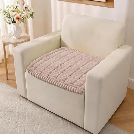 Couch Cover for Dogs,Washable Non-Slip Pet Friendly Sofa Protector | Thick Flannel Sofa Cover,Nonslip, Washable,Anti-Pilling,Pet Friendly,for Dogs & Cats,Cozy Protect Against Fur,27.6" x 27.6" by YSTELLAA