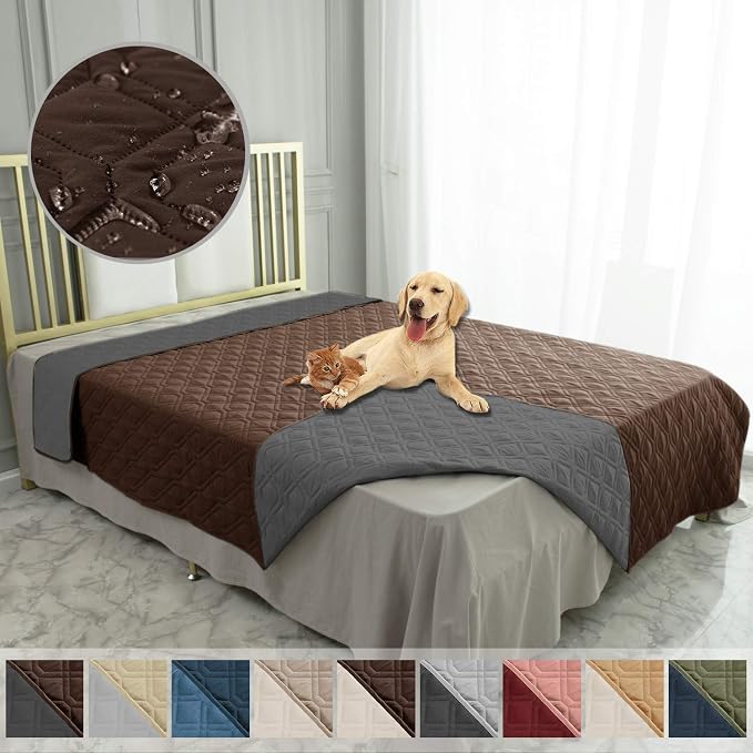 Ameritex Waterproof Dog Bed Cover Pet Blanket for Furniture Bed Couch Sofa Reversible - Image 6