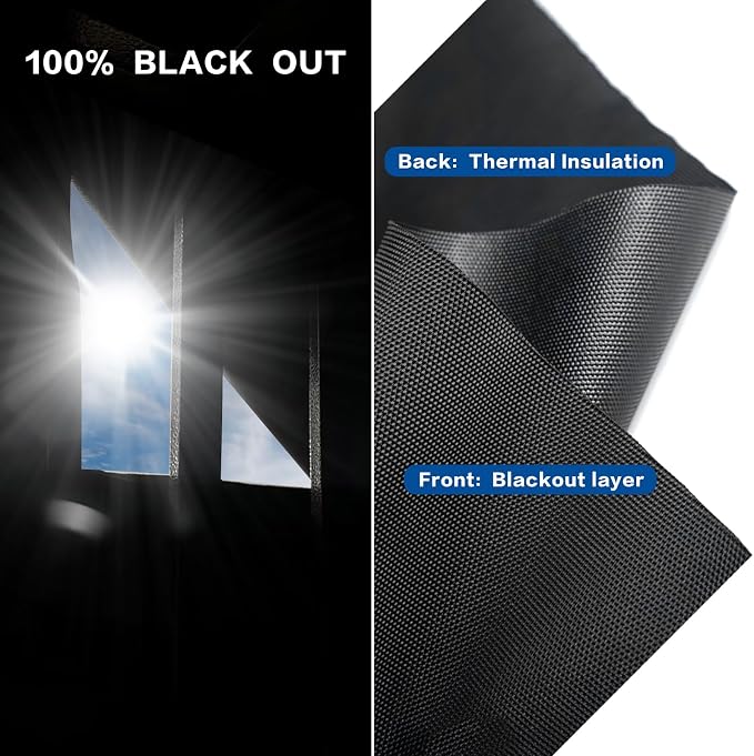 42 inch Heavy Duty Dog Crate Covers Durable 600D Polyester ( ONLY COVER) | Insulated Dog Kennel Cover Soundproof Windproof Rainproof Shading Fit for Wire Dog Cage Covers with Breathable Side Window - Image 3