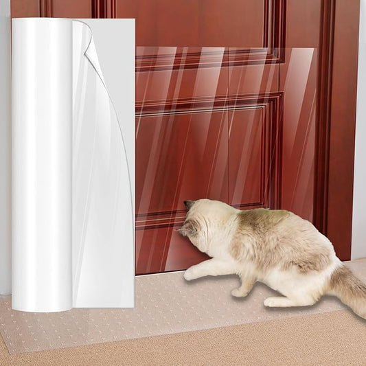 Uross Cat Doorway Protector - Anti-Scratch Mat for Pets, Set Includes Under Door Cat Scratch Protector by Uross