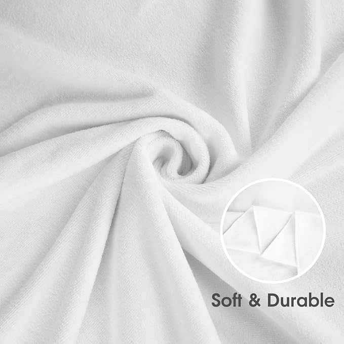 JML Microfiber Bath Towels Set, 6 Pack (30" x 60") | Hanging Loop, Soft, Extra Absorbent, Quick Dry as Spa, Sauna, Salon Hair Wrap - Image 4
