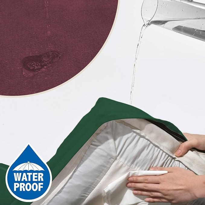 Comfort Expression Orthopedic Dog Bed for Extra Large Dogs with Bolster | Waterproof Dog Couch Bed with Washable Cover & Non-Slip Bottom, Supportive Egg Crate Foam XL Pet Bed, 45x35 Inch - Image 4