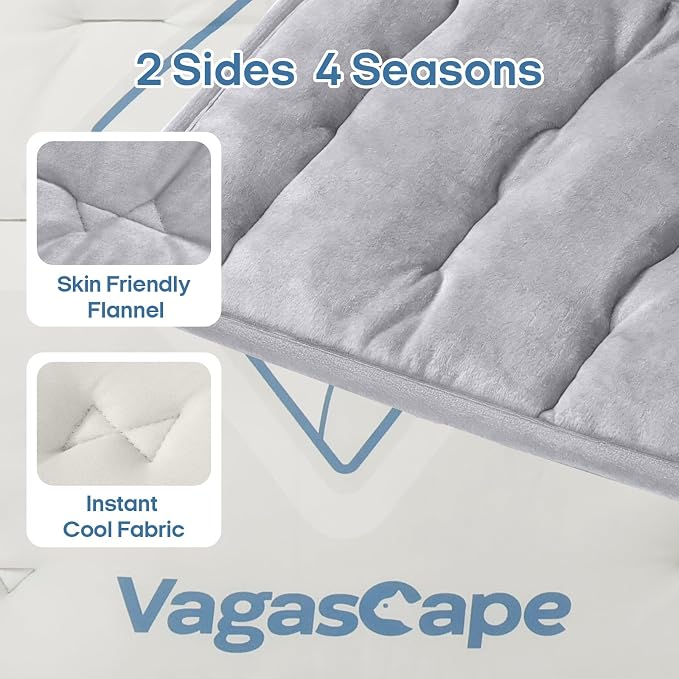 Vagascape 3.0 Supportive Double Sided Dog Cooling Mat | Thick Durable Pet Cooling Mat for Extra Large Pet, 35" x 23" Washable Cooling Mat for Dog Outdoor and Indoor - Image 6