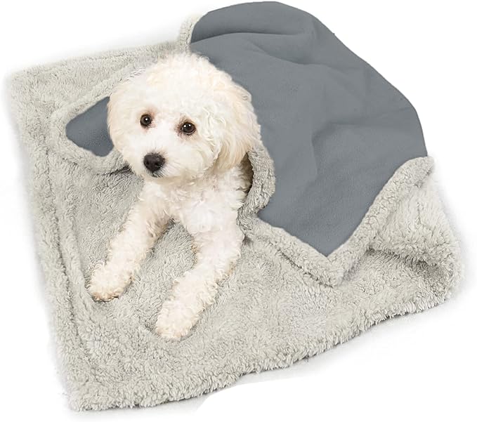 Kritter Planet Waterproof Reversible Pet Blanket for Small Dogs | 20 x 30 Inch, Washable Pet Protector for Crates, Pet Beds and Car Seats, Guards Against Fur, Dirt and Everyday Spills - Image 6