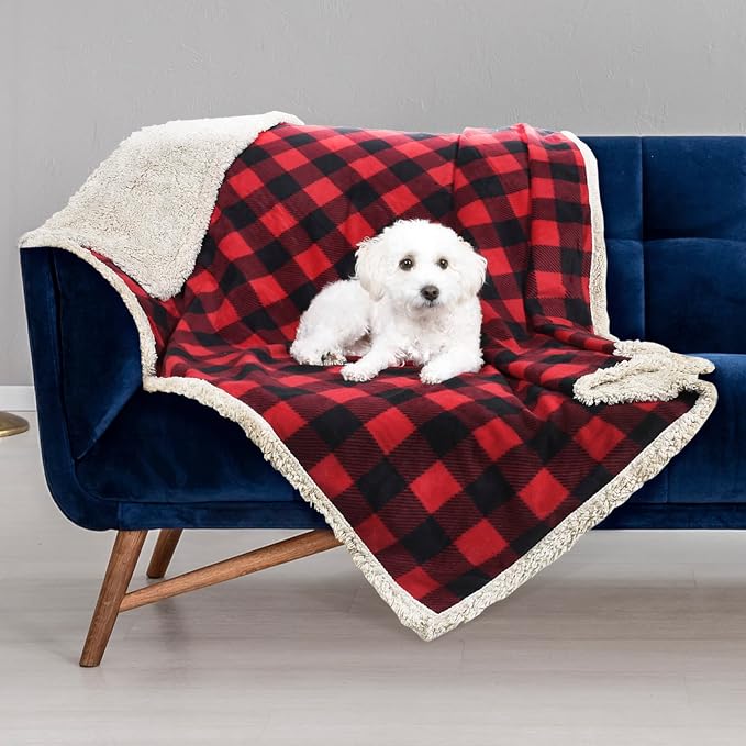 Kritter Planet Waterproof Reversible Pet Blanket for Small Dogs | 30 x 50 Inch, Washable Pet Protector for Sofa, Couch, Crates and Car Seats, Guards Against Fur, Dirt and Everyday Spills - Image 4