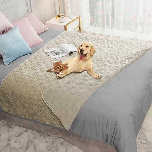 Ameritex Waterproof Dog Bed Cover Pet Blanket for Furniture Bed Couch Sofa Reversible by Ameritex