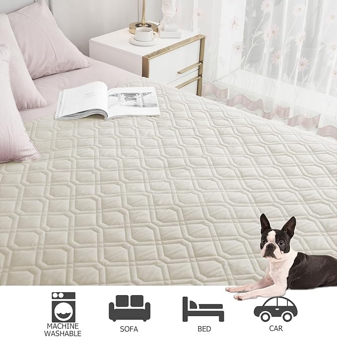 Ameritex Waterproof Dog Bed Cover Pet Blanket for Furniture Bed Couch Sofa Reversible - Image 6
