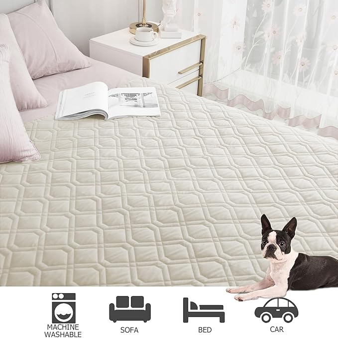 Ameritex Waterproof Dog Bed Cover Pet Blanket for Furniture Bed Couch Sofa Reversible - Image 6