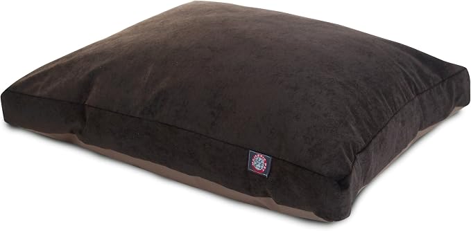 Majestic Pet Villa Rectangle Dog Bed Washable – Non Slip Comfy Pet Bed – Crate Bed with Removable Washable Cover – Kennel Bed for Sleeping, Polyester Fiber, X-Large, Storm - Image 2