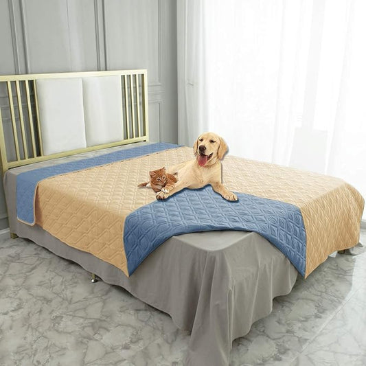 Ameritex Waterproof Dog Bed Cover Pet Blanket for Furniture Bed Couch Sofa Reversible by Ameritex