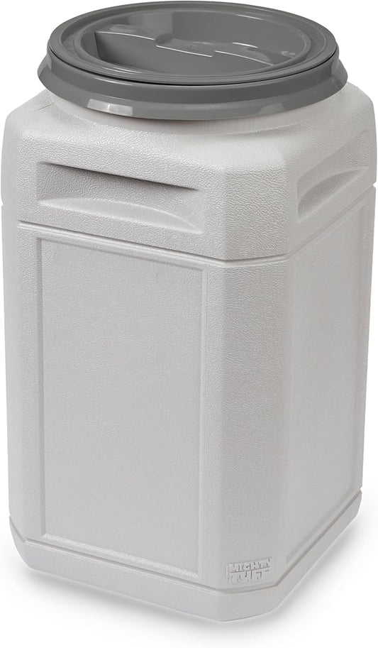 Mighty Tuff Airtight Dog Food Storage Container – 13 Gal, up to 54 lb Capacity – Cat and Dog Food Container with Twist Lid & Handles – BPA-Free, Made in USA by MightyTuff