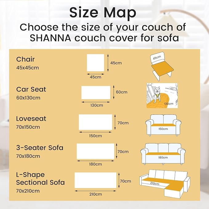 LiveGo Couch Cover for Dogs Washable, Sofa Cover Protector, Couch Covers for 3 Cushion Couch Sofa Pet Friendly, Soft, Non Slip (Dark Coffee, 70x210 cm / 27.6x82.7 in) - Image 3