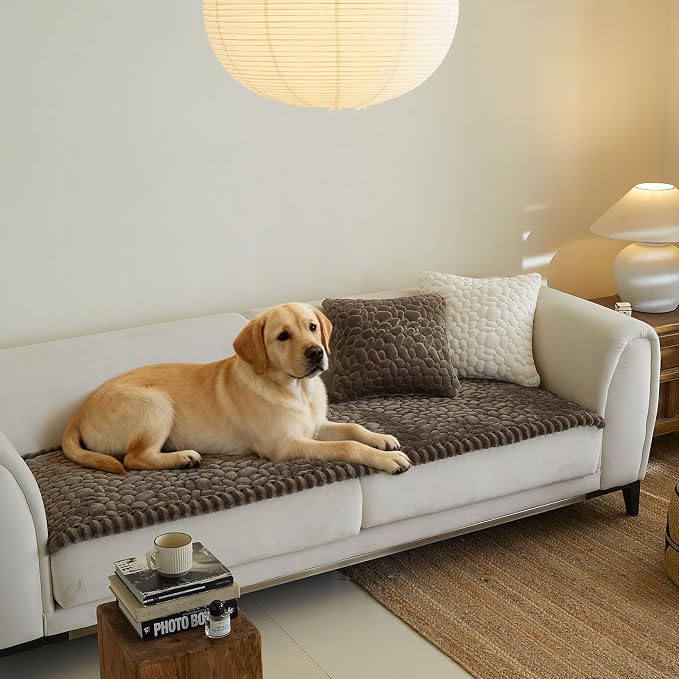 Couch Covers for 3 Cushion Couch Sofa Pet Friendly,Non-Slip Sofa Cover Washable by Unknown