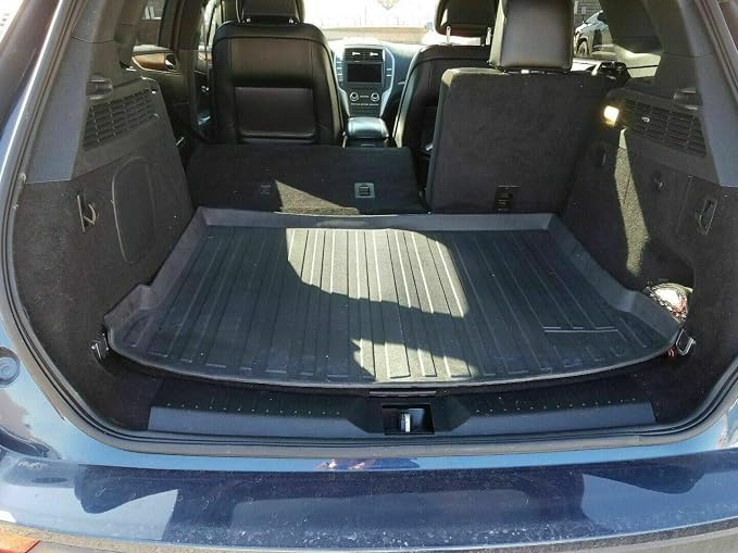 Premium Cargo Liner for Lincoln MKC 2015-2019 - 100% Protection - Custom Fit Car Trunk Mat - All-Season Black Cargo Mat - 3D Shaped Laser Measured Trunk Liners for Lincoln MKC 2015-2019. - Image 3