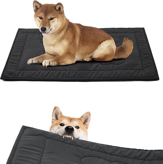 Chew Proof Indestructible Dog Crate Pad,X-Small (17"x23") | Durable,for Aggressive Chewers,Tough,chew resistant, non chewable,Machine Washable & Waterproof,Indoor Outdoor by Couzssyhi