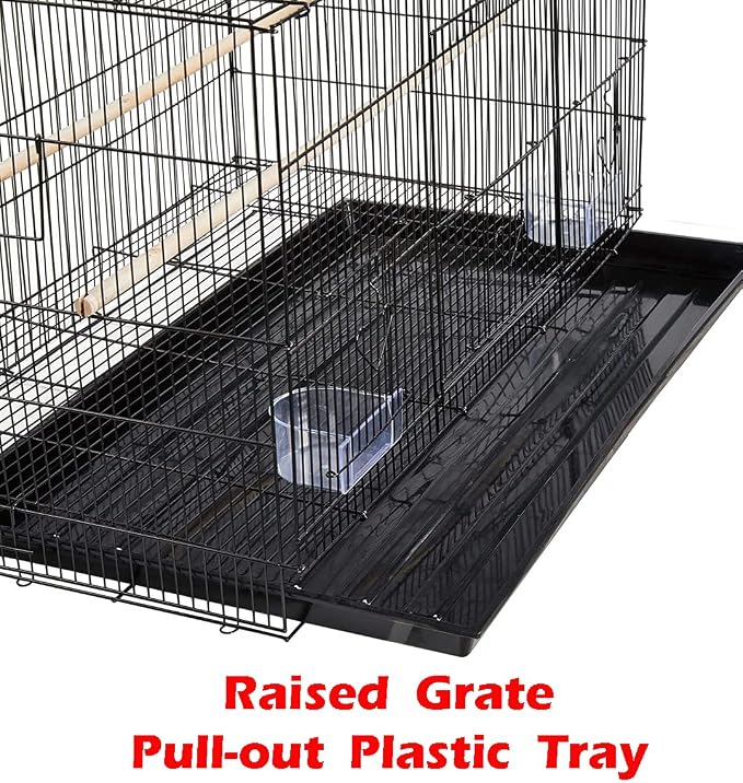 Lot of Ten Aviary Breeding Breeder Lovebird Finch Parakeet Finch Flight Cage with Side Nesting Box Doors 20"x14"x14"H - Image 7