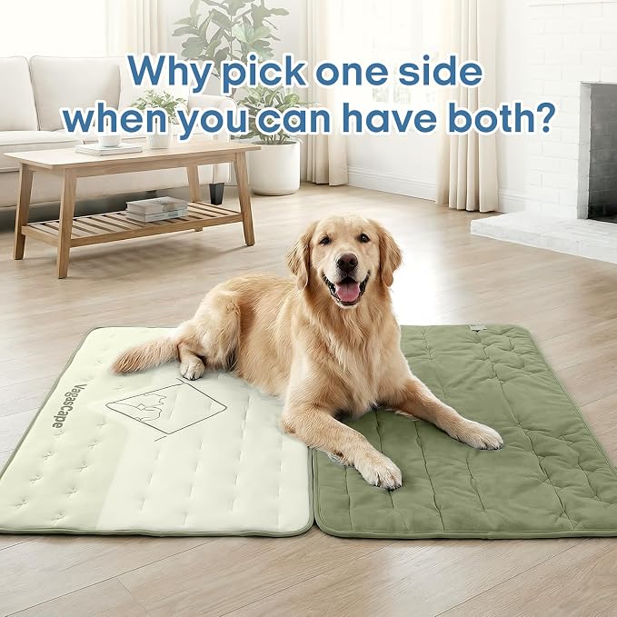Vagascape 3.0 Supportive Double Sided Dog Cooling Mat | Thick Durable Pet Cooling Mat for Extra Large Pet, 60" x 40" Washable Cooling Mat for Dog Outdoor and Indoor - Image 9