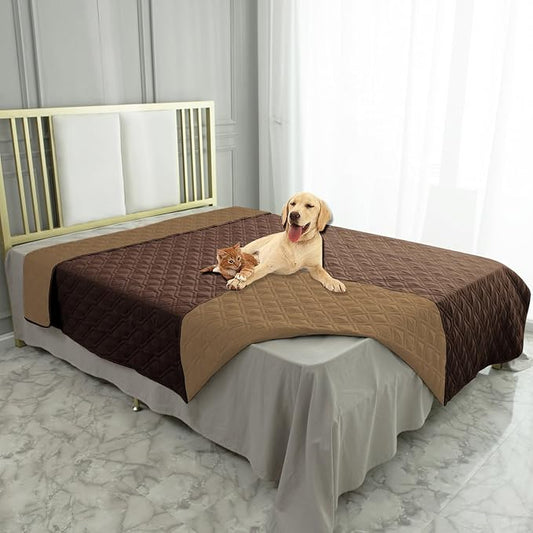 Ameritex Waterproof Dog Bed Cover Pet Blanket for Furniture Bed Couch Sofa Reversible by Ameritex