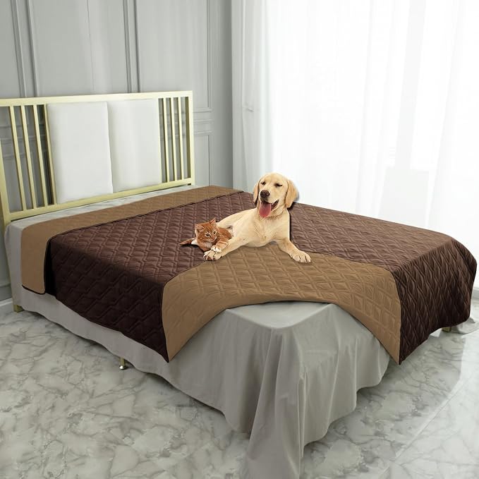 Ameritex Waterproof Dog Bed Cover Pet Blanket for Furniture Bed Couch Sofa Reversible by Ameritex