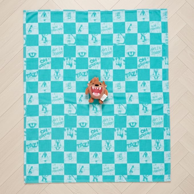 Looney Tunes Tasmanian Devil Pet Throw & Squeaky Pillow Set, Stimulating Toy As Gifts for Puppies, Cats, Dogs, (Officially Licensed) By Franco - Image 6