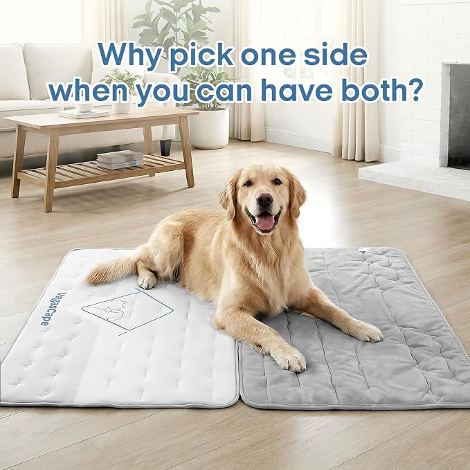 Vagascape 3.0 Supportive Double Sided Dog Cooling Mat | Thick Durable Pet Cooling Mat for Extra Large Pet, 35" x 23" Washable Cooling Mat for Dog Outdoor and Indoor - Image 9